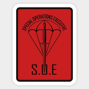 S.O.E. Special Operations Executive Sticker